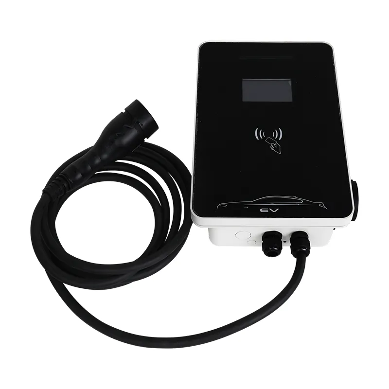11kW AC Wallbox EV Charger le haghaidh Muirearú Cónaithe agus san Ionad Oibre