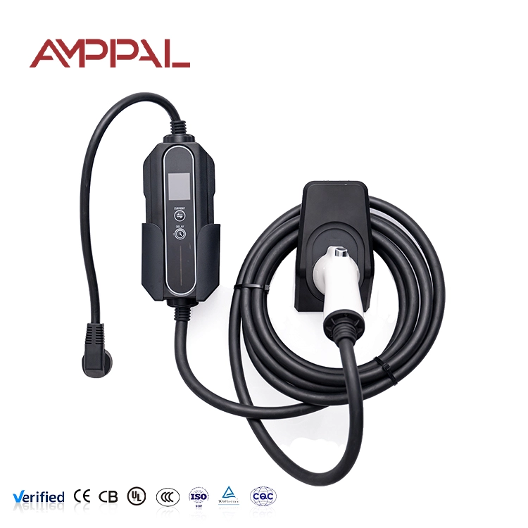 11kW Charger AC EV Inaistrithe le Dearadh Aicrileach le haghaidh Taisteal agus Muirearú Baile