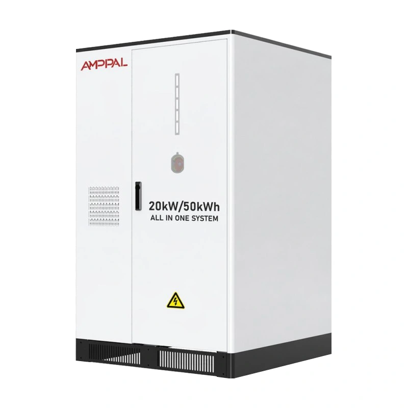 Córas Stórála Fuinnimh Ceallraí Uile-i-Aon 20–50kW le haghaidh Feidhmchláir Tráchtála agus Gréine