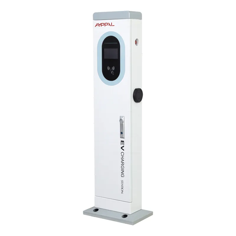 Túr Stáisiúin Muirir AC EV Pedestal 7kW do Phobail Chónaithe