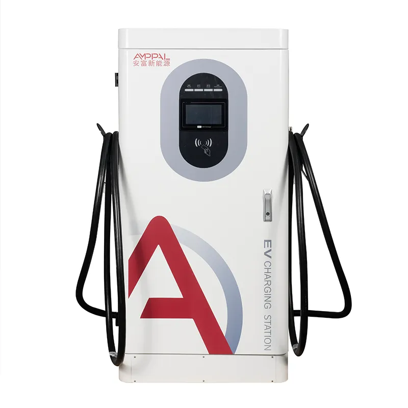 Charger Fast Comhtháite DC Ard-Éifeachtúlachta 80kW do Chabhlaigh EV Tráchtála
